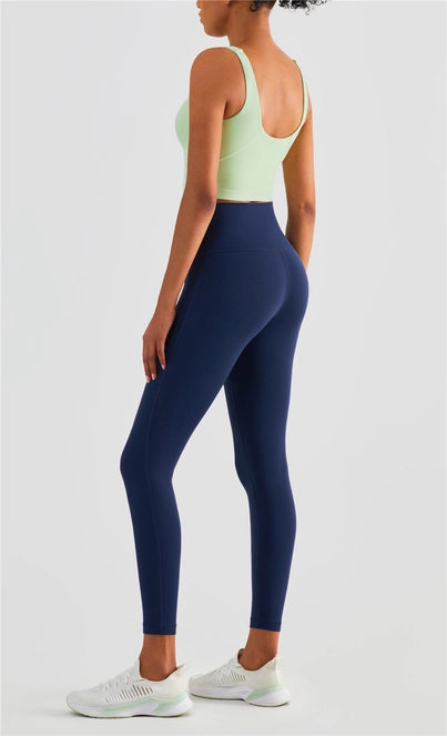 Tomy Lycra® High-Waist Leggings with Back Pockets