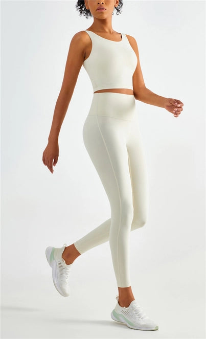 Tomy Lycra® High-Waist Leggings with Back Pockets