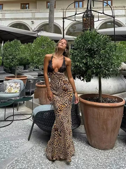 Vestido de leopardo